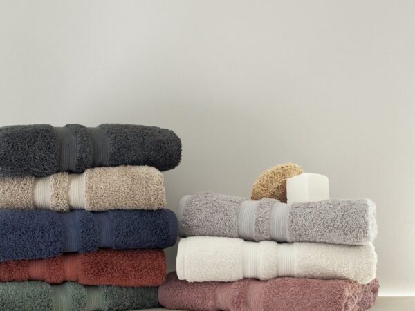 TOALLA BAÑO PLUS ALG EGIPCIO 550G GRIS 90X160C BUDDEMEY - Imagen 2