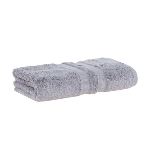 TOALLA BAÑO PLUS ALG EGIPCIO 550G GRIS 90X160C BUDDEMEY