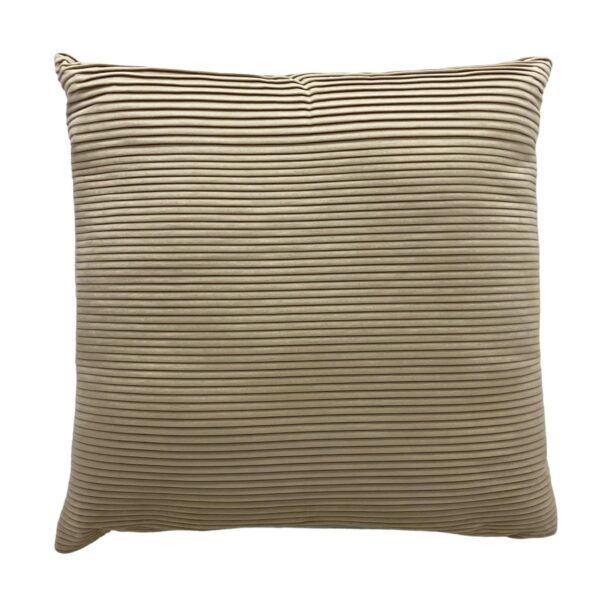 COJIN TEXTURA LINEAS HORIZ HUESO 50X50X15CM CONCEPTS