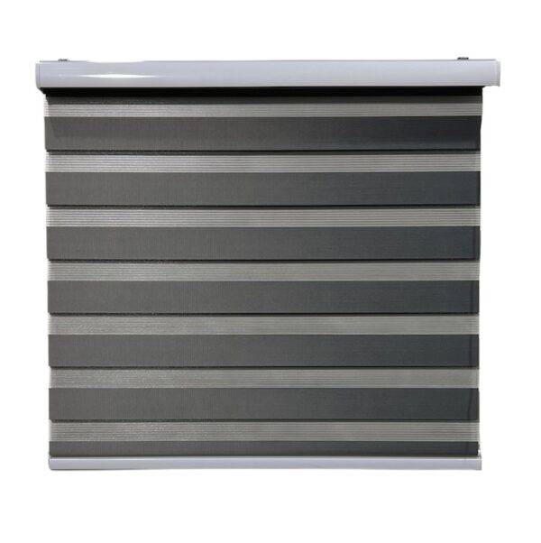 CORTINA ROLLER ZEBRA DUO GRIS 165X100CM