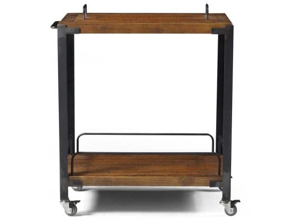 BAR CARRO LENOX RUSTIC BROWN66X41X75CM RENAR - Imagen 3