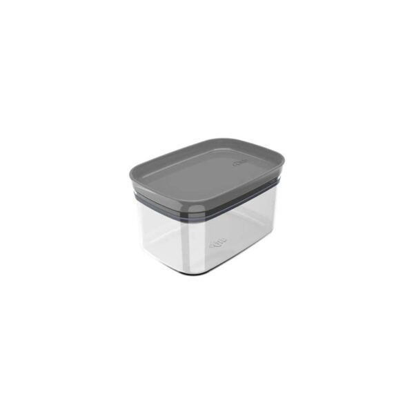 FRASCO HERMETICO PLASTICO BLOCK GRIS 0.65L OU