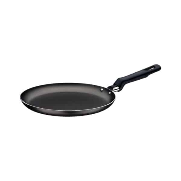 SARTEN PANQUEQUERO LORETO NEGRO 22CM TRAMONTINA