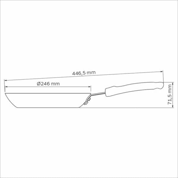 SARTEN CERÁMICA 24CM TRAMONTINA - Imagen 3
