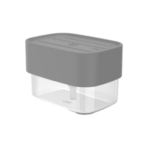 DISPENSADOR + PORTAESPONJA GRIS TRIUM 550ML OU