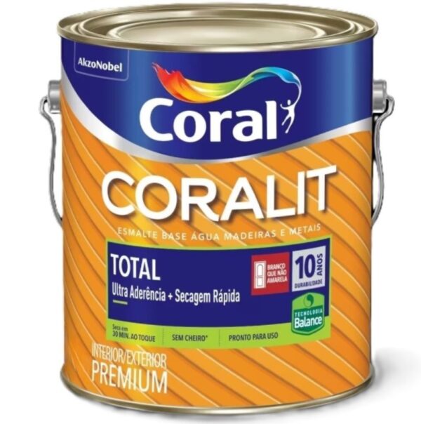 CORALIT SECADO RAPIDO BALANCE BRILLO AMARILLO 0.9L