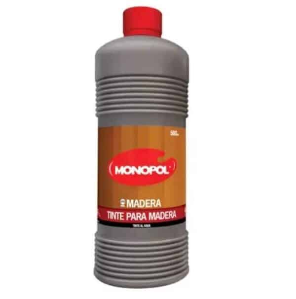 TINTE PARA MADERA SOLVENTE AMARILLO 500ML MONOPOL