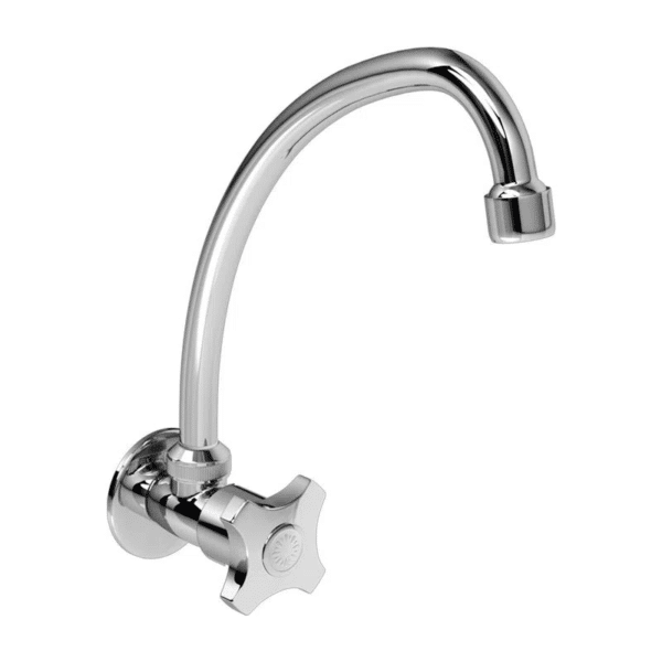 GRIFO COCINA PUNTA SAL PARED CROMADO ITALGRIF