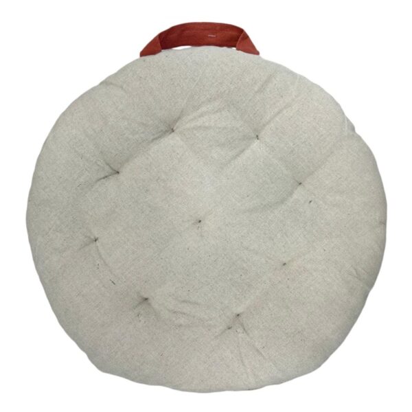 COJIN PISO INDU REDONDO CRUDO ELIKA 40CM HOME STYLE