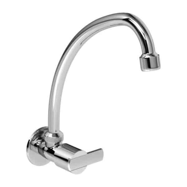 LLAVE COCINA PESADA PARED CROMADO ITALGRIF