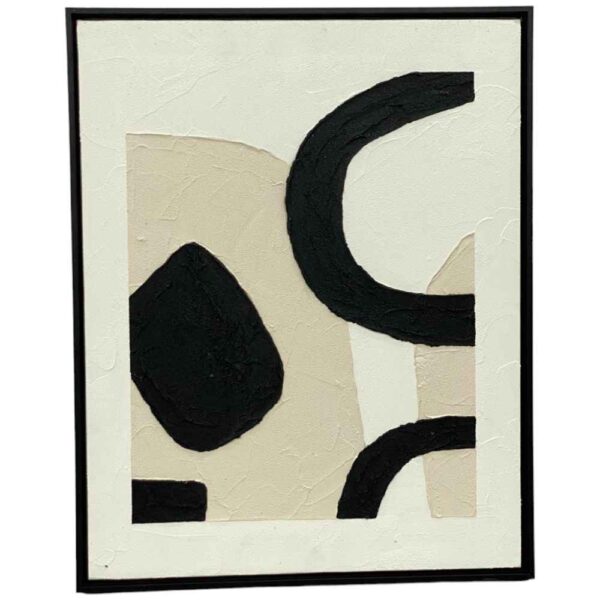 CUADRO INTRIGUE TEXTURAS 40X3.2X50CM CONCEPTS