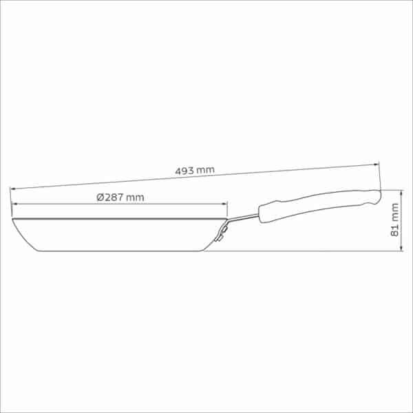 SARTEN CERÁMICA 28CM TRAMONTINA - Imagen 3