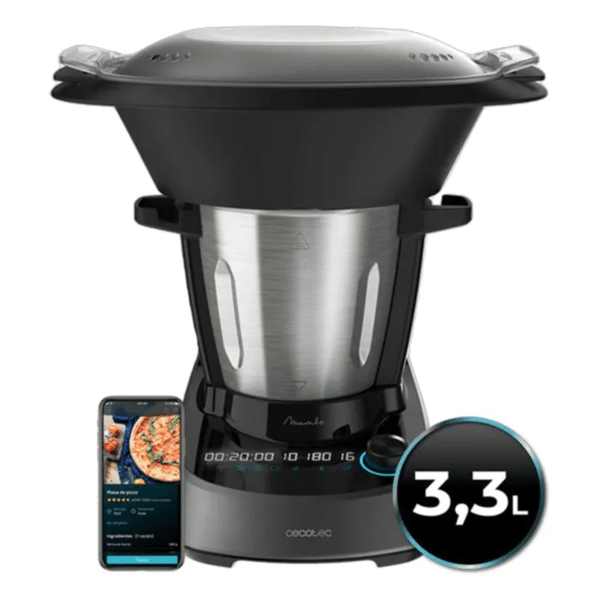 ROBOT DE COCINA 3.3L 37FUN C/APP CECOTEC