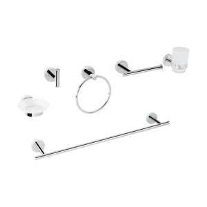 KIT DE ACCESORIOS 6 PIEZAS TUBIG INOX FOSET
