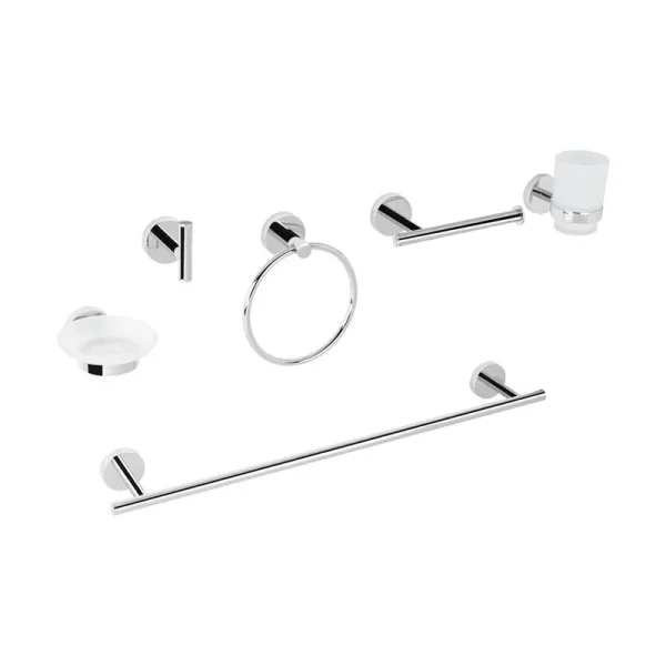 KIT DE ACCESORIOS 6 PIEZAS TUBIG INOX FOSET