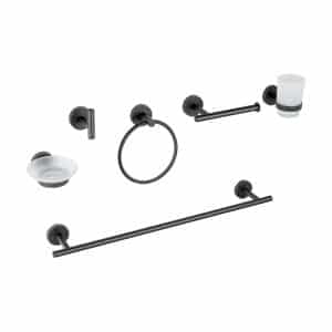 KIT DE ACCESORIOS 6 PIEZAS TUBIG NEGRO FOSET