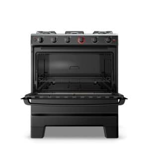COCINA 5H INOX IDEAL SUPER NEGRA ESMALTEC