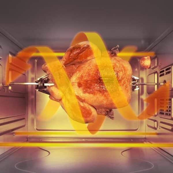 HORNO DE MESA ELECTRICO 46L 2000W NEGRO CECOTEC - Imagen 3