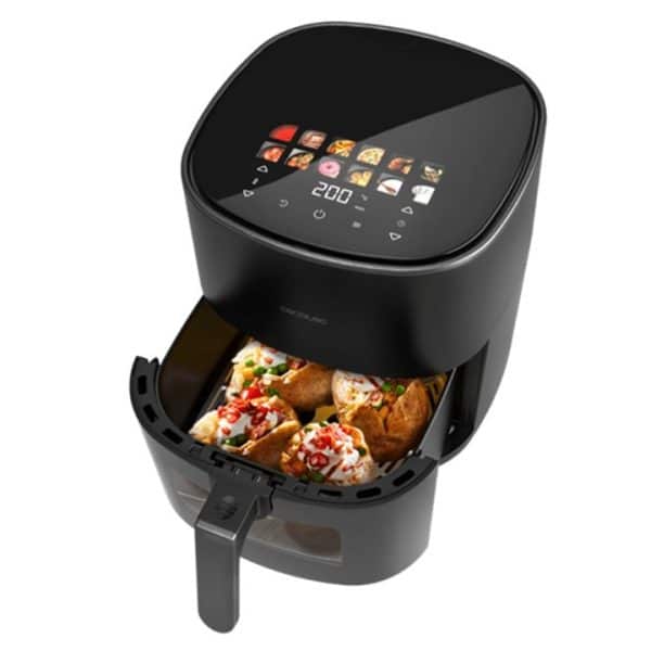 FREIDORA DE AIRE DIGITAL 6.5L 2200W NEGRA CECOTEC - Imagen 2