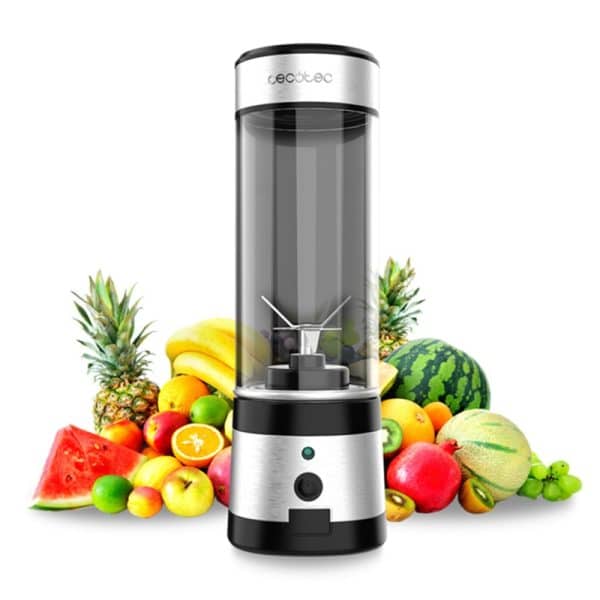 LICUADORA PORTATIL 0.4L 126W INOX CECOTEC