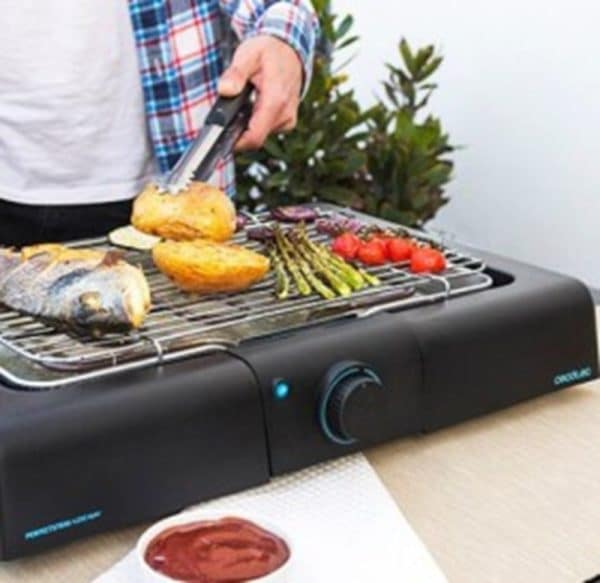 PLANCHA PARRILLA 2400W INOX CECOTEC - Imagen 2